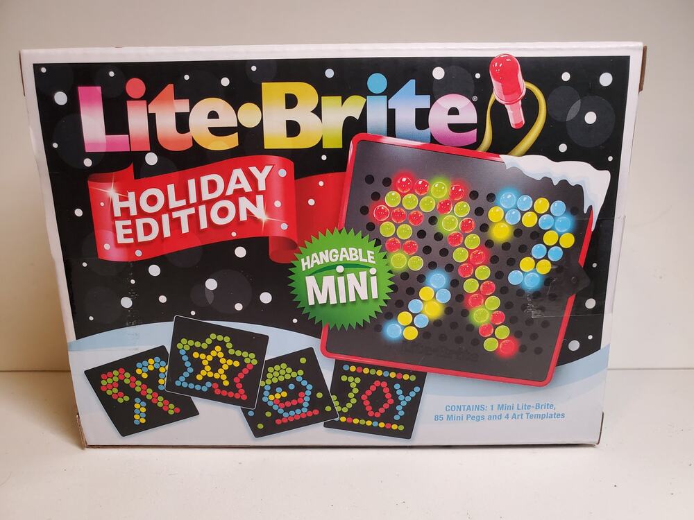 Mini Lite-Brite Holiday Edition - 85 pieces